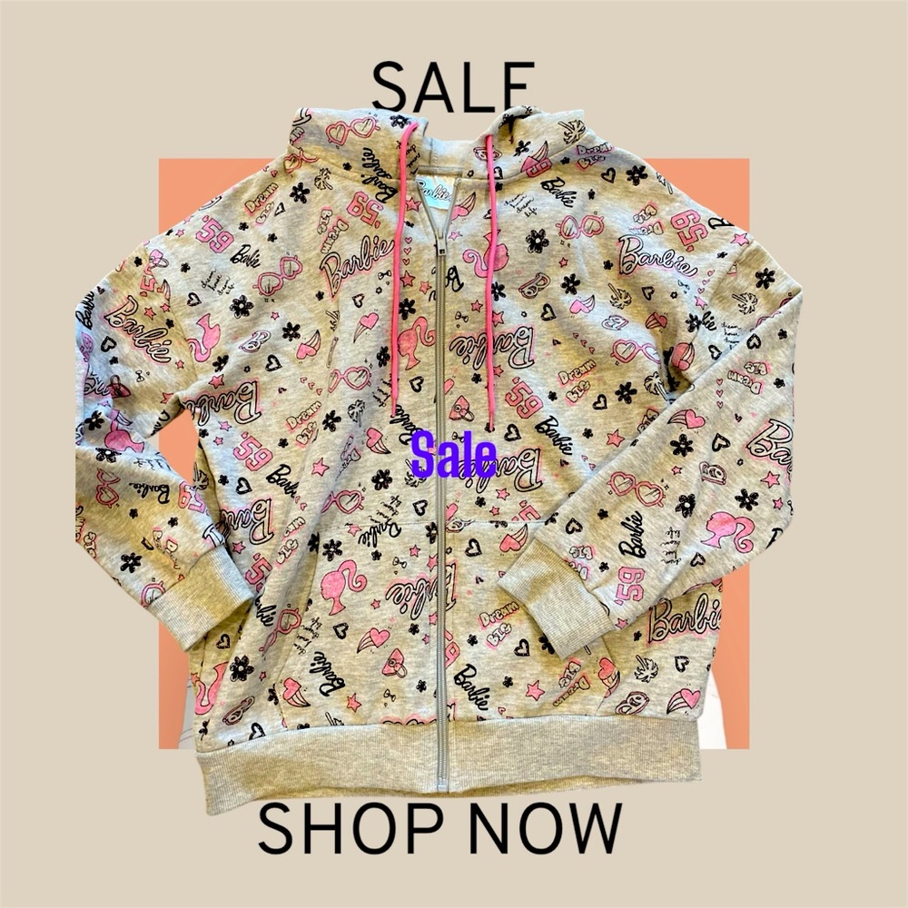 Barbie Zip -Up Jacket